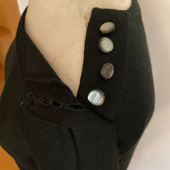 Liz Claiborne Black Knit Dress - Picture 6 of 10